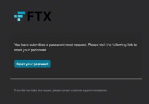 scam email for FTX